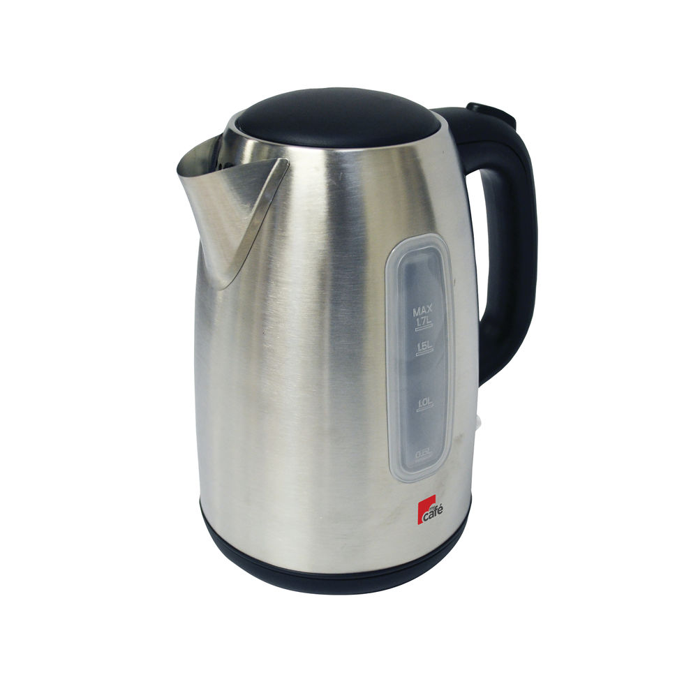 MyCafe 1.7L Brushed Stainless Steel Kettle