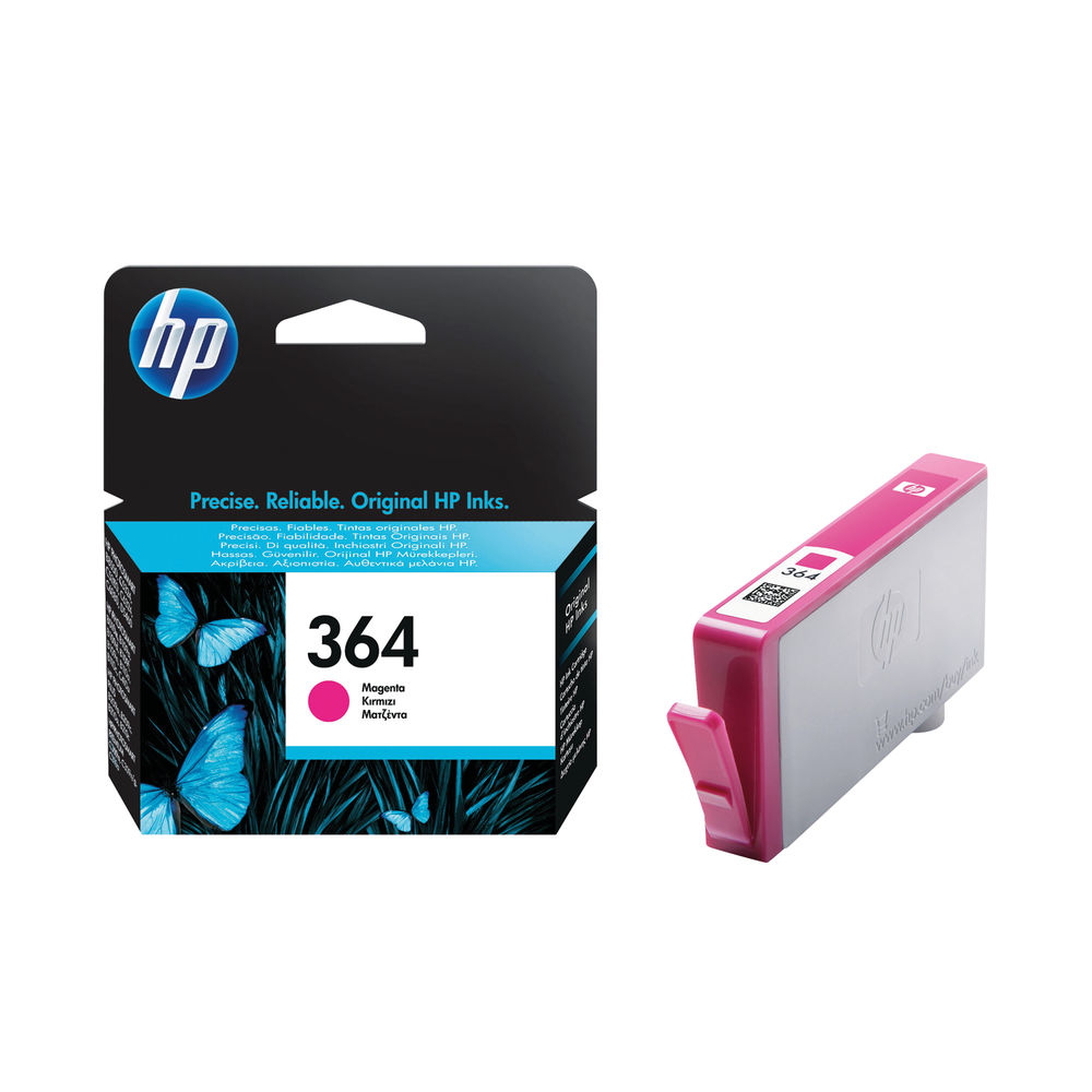HP 364 Magenta Standard Yield Ink Cartridge | CB320EE