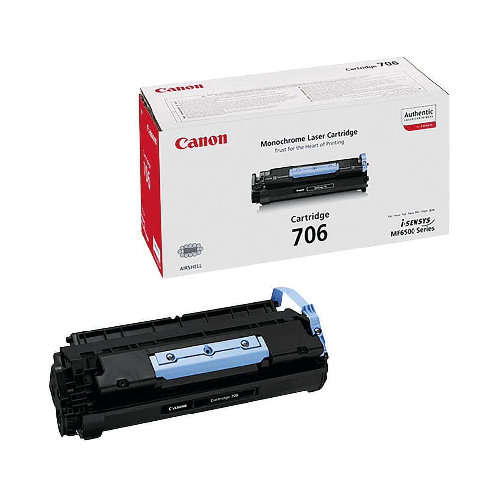 Canon 706 Toner Cartridge Black 0264B002