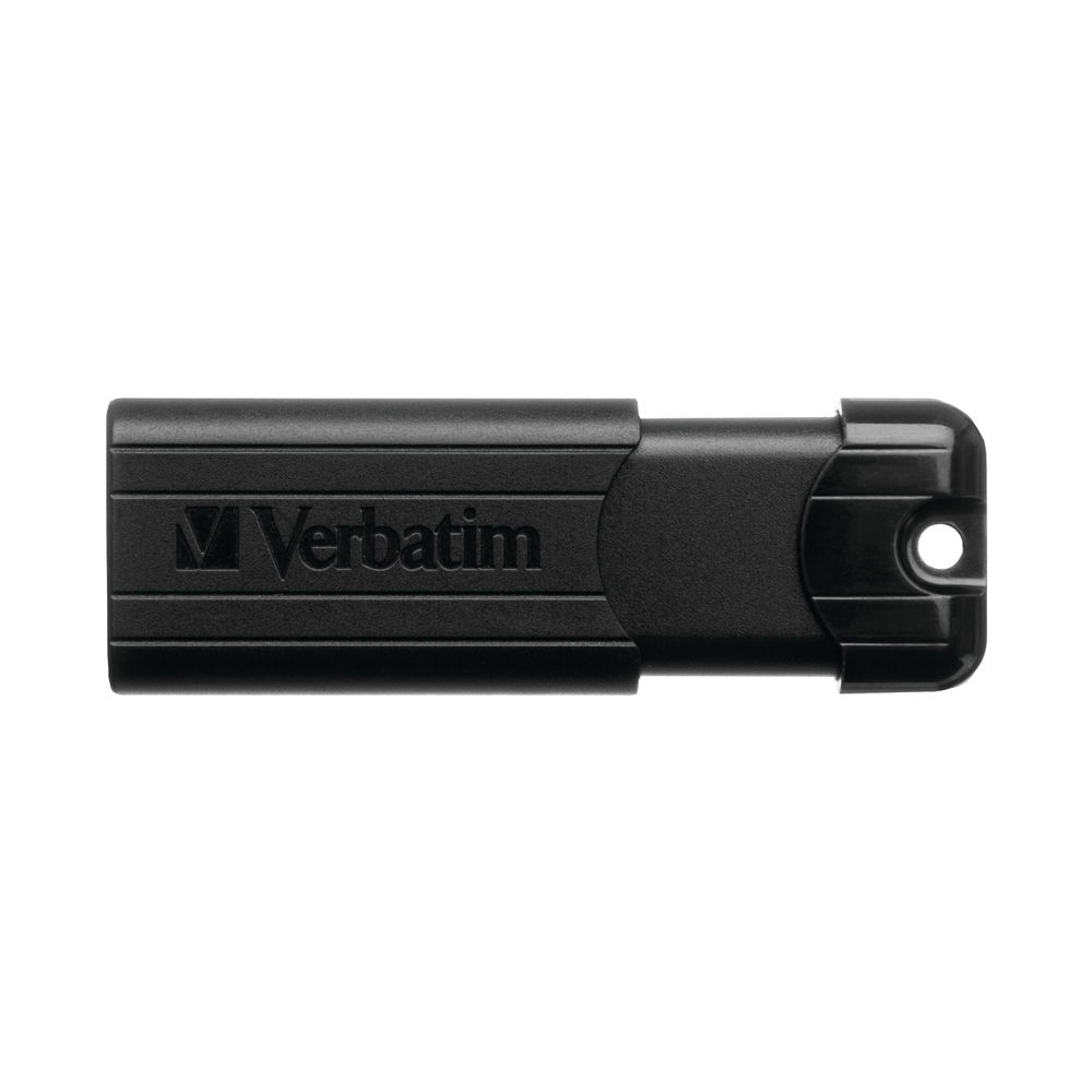 Verbatim Black PinStripe 128GB USB 3.0 Flash Drive