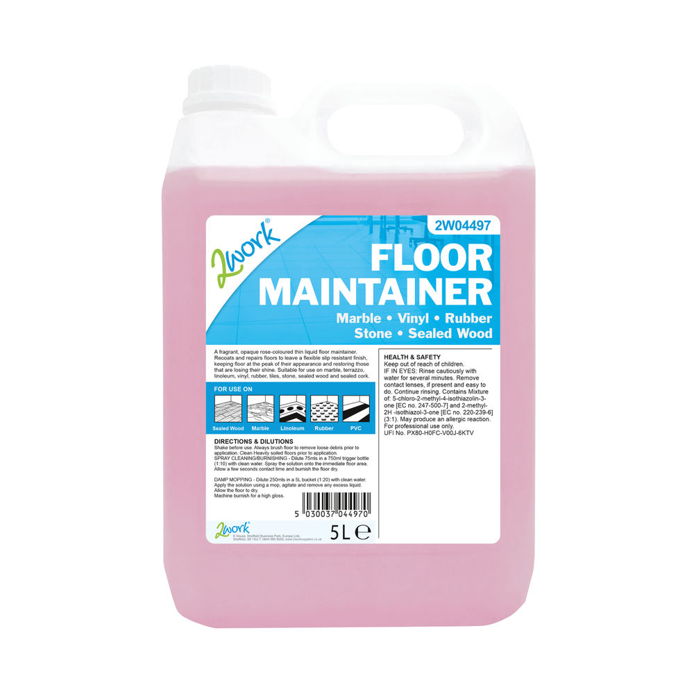 2Work Floor Maintainer 5 Litre 2W04497