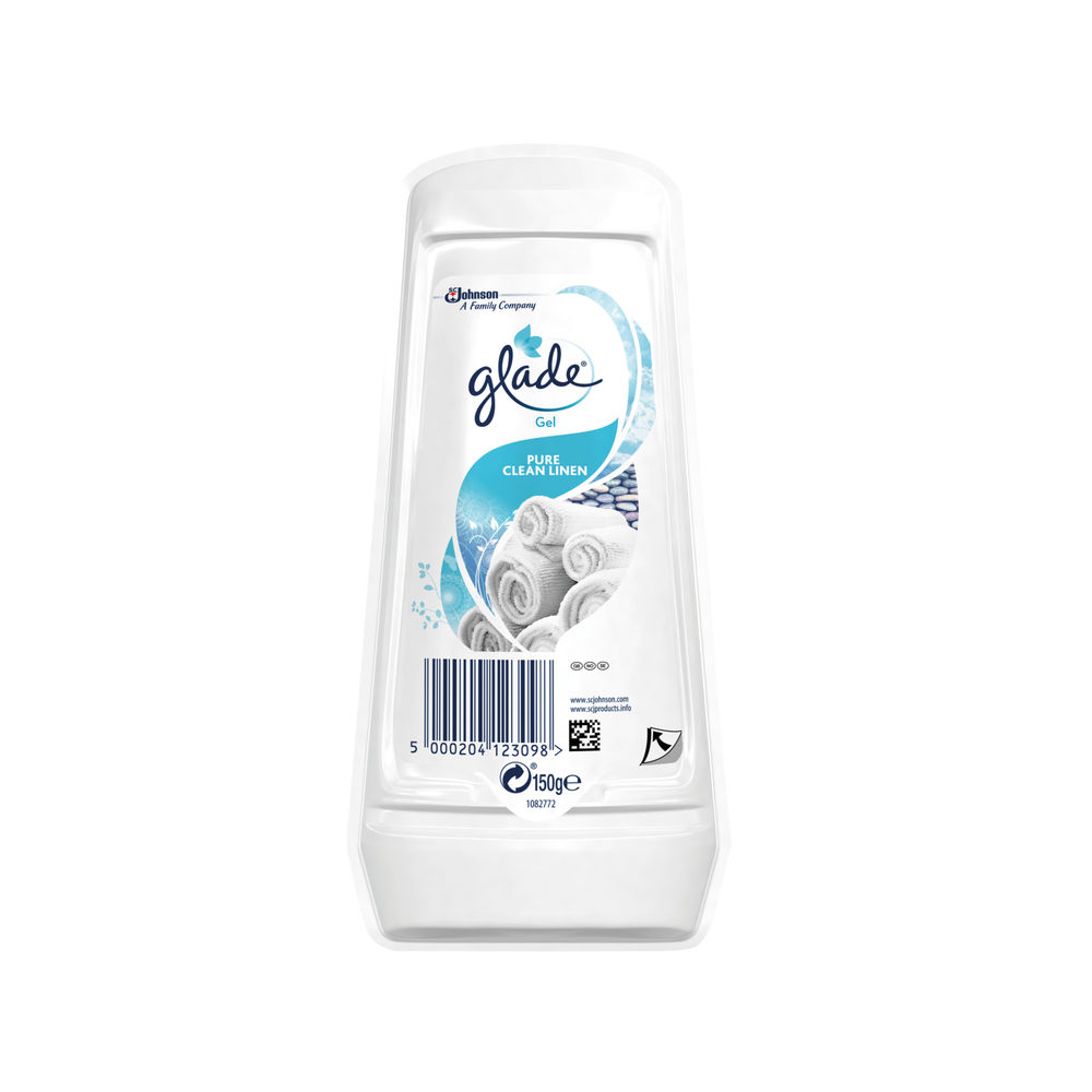 Glade Clean Linen Gel Air Freshener 150g 313344