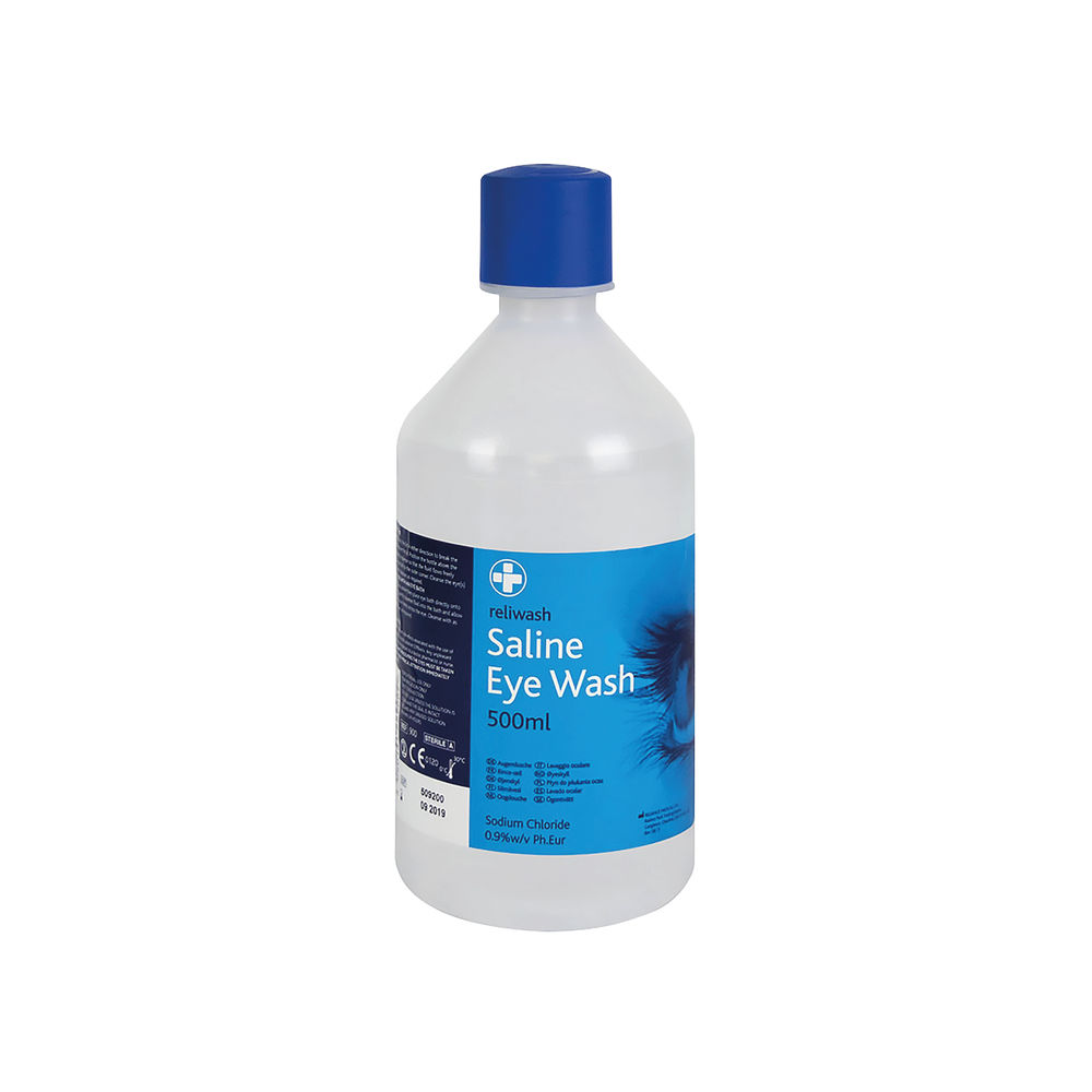 Reliance Medical Reliwash Saline Eye Wash 500ml 900