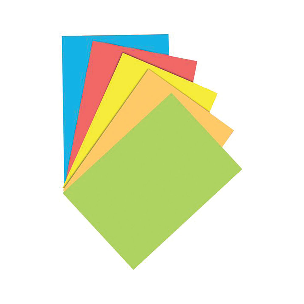 Trophee A4 Assorted 160gsm Paper (Pack of 250)