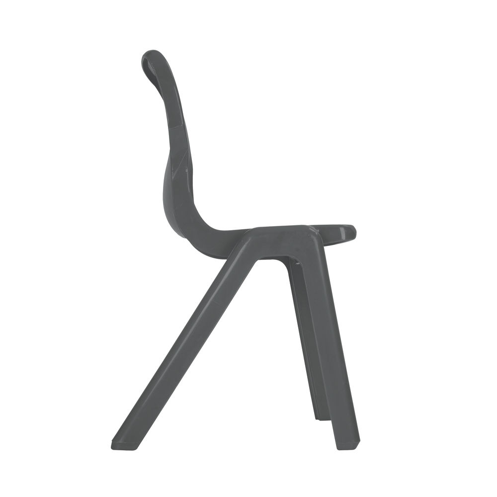 Titan 430mm Charcoal One Piece Chair