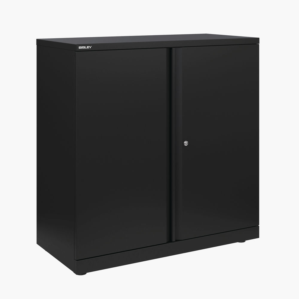 Bisley Essentials Office Cupboard 800x470x1000mm Black