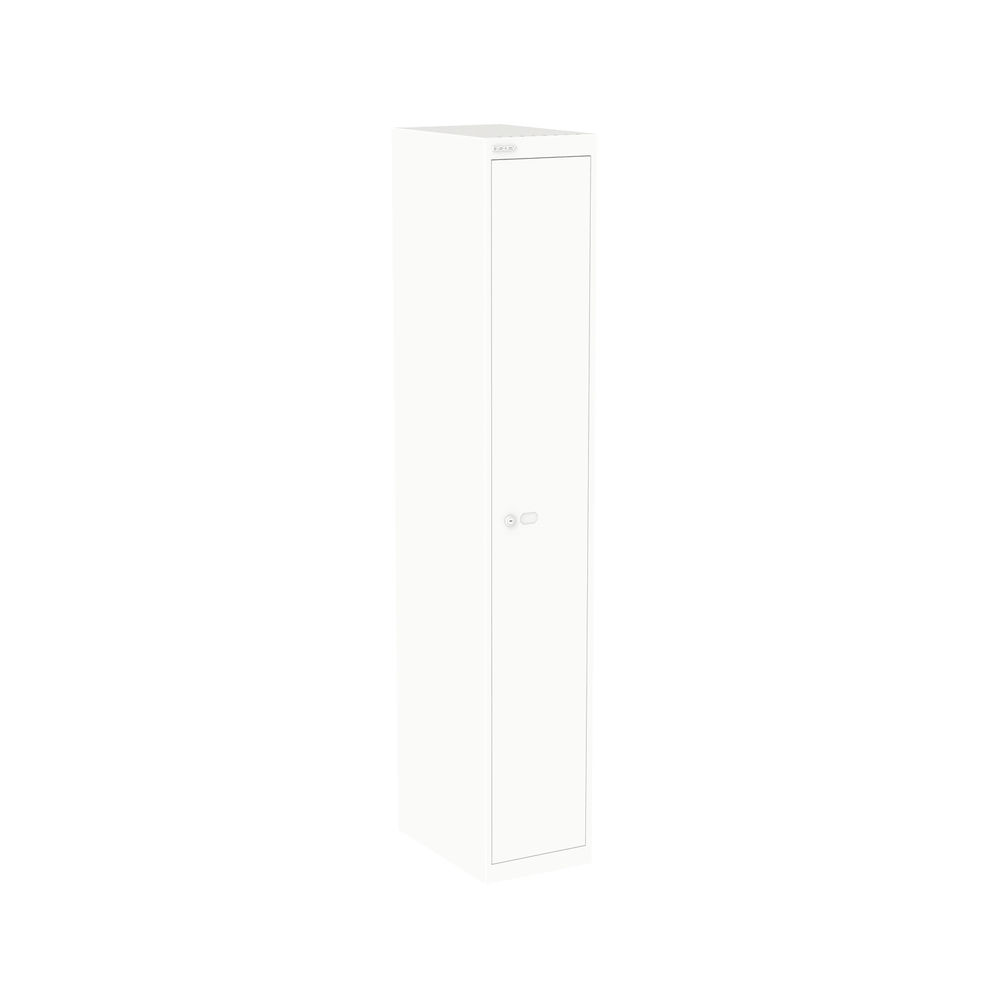 Bisley CLK 1 Door Locker 305x457x1802mm Traffic White