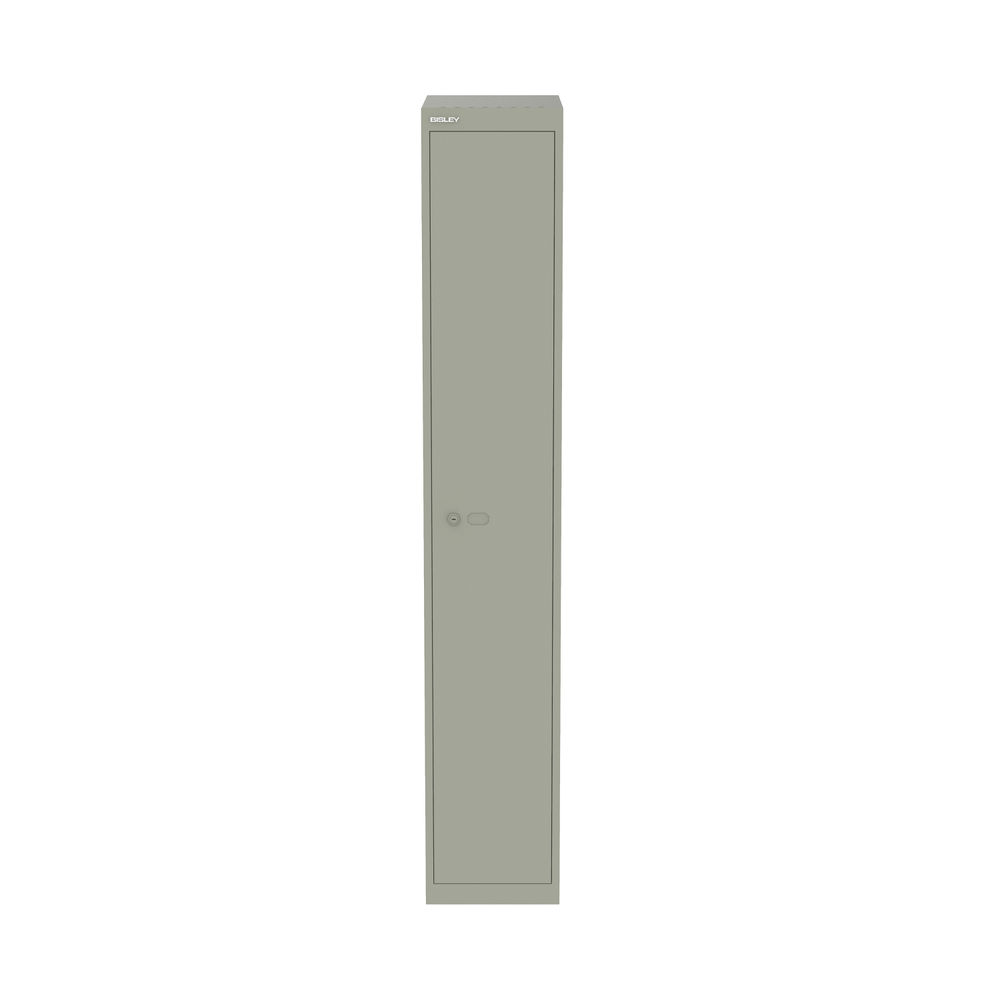 Bisley CLK 1 Door Locker 305x457x1802mm Goose Grey CLK181-av4