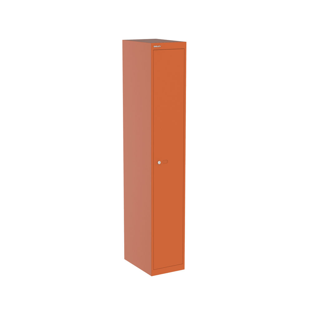 Bisley CLK 1 Door Locker 305x457x1802mm Bisley Orange