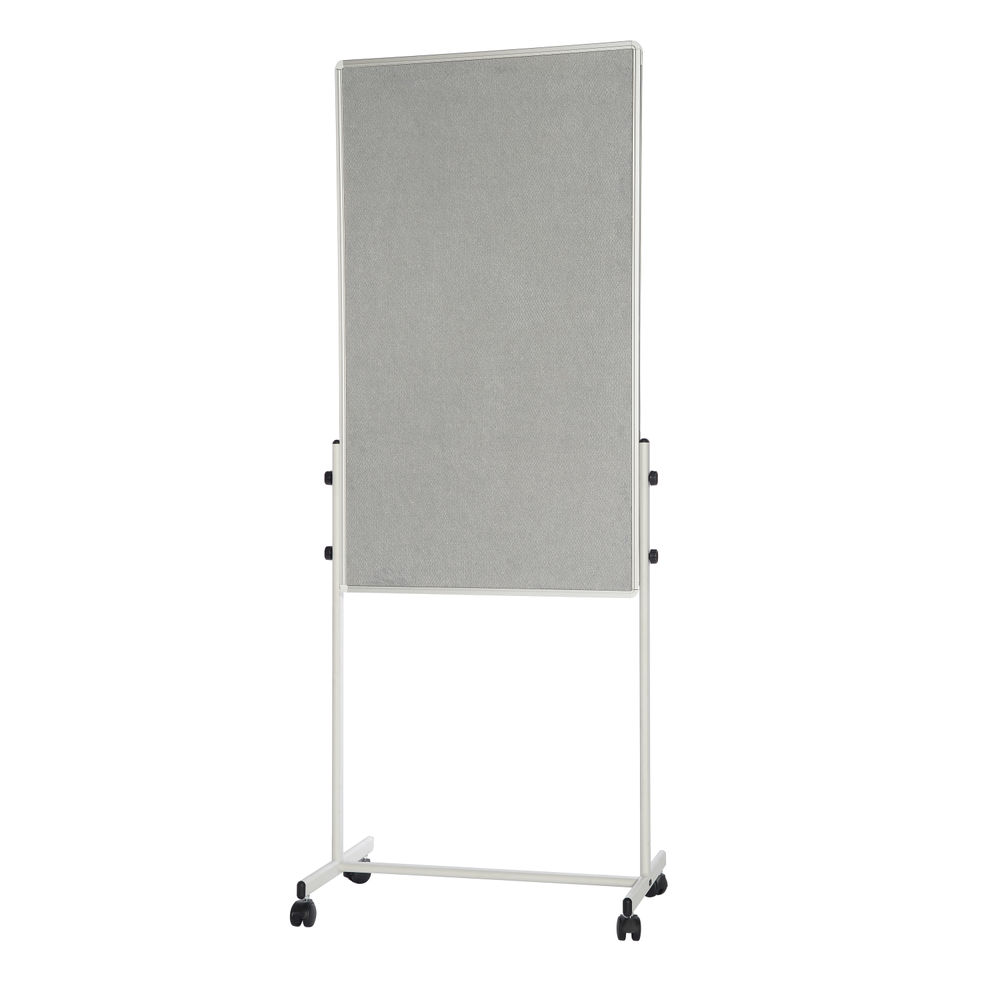 Bi-Office White Portable Duo Board and Flipchart Easel EA4724075