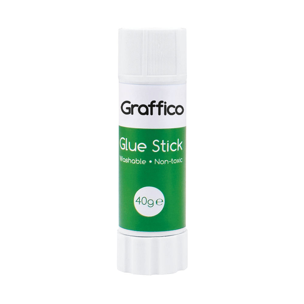Graffico 40g Glue Sticks, Pack of 100 | LL04942