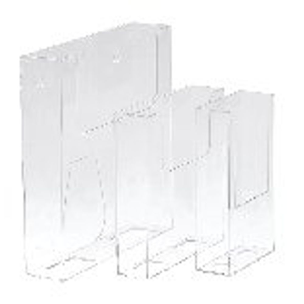 Deflect-o Flat-Back Literature Holder Clear