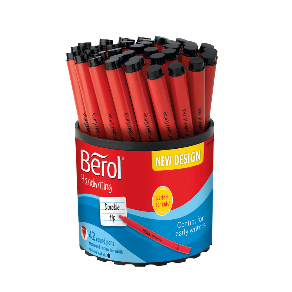 Berol Handwriting Pen Black (Pack of 42) 2066664