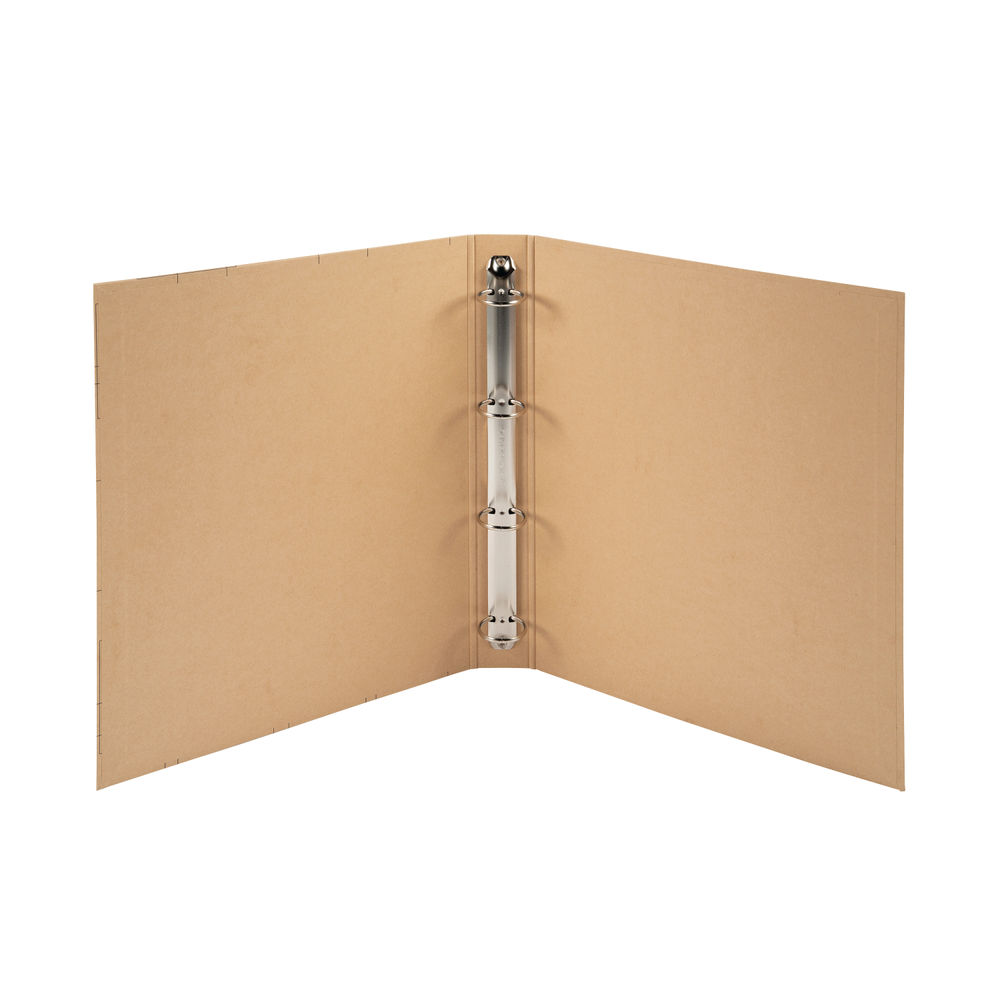 Exacompta Eterneco 4 Ring Binder A4 Brown Geometrical (Pack of 10)