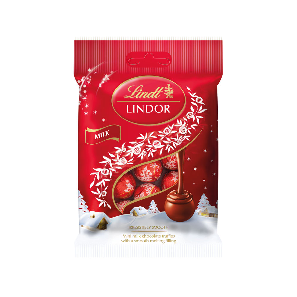 Lindt Lindor Mini Truffles Milk Chocolate 80g 476443