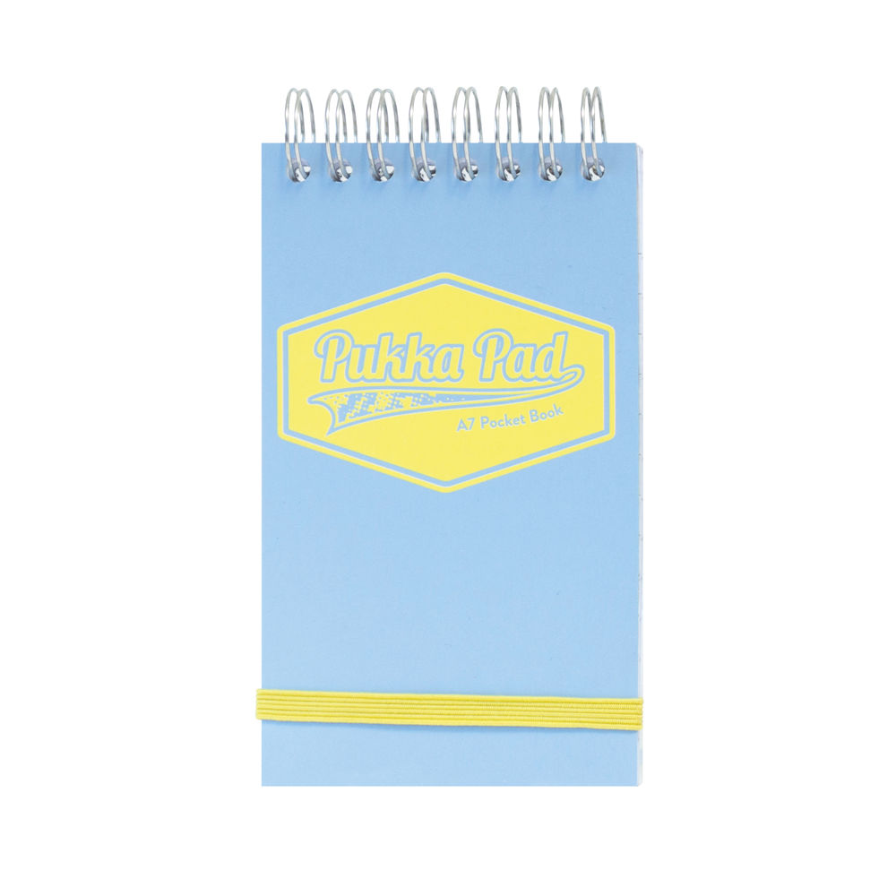 Pukka Pad Pastel Pocket Book A7 (Pack of 6) 8903-PST