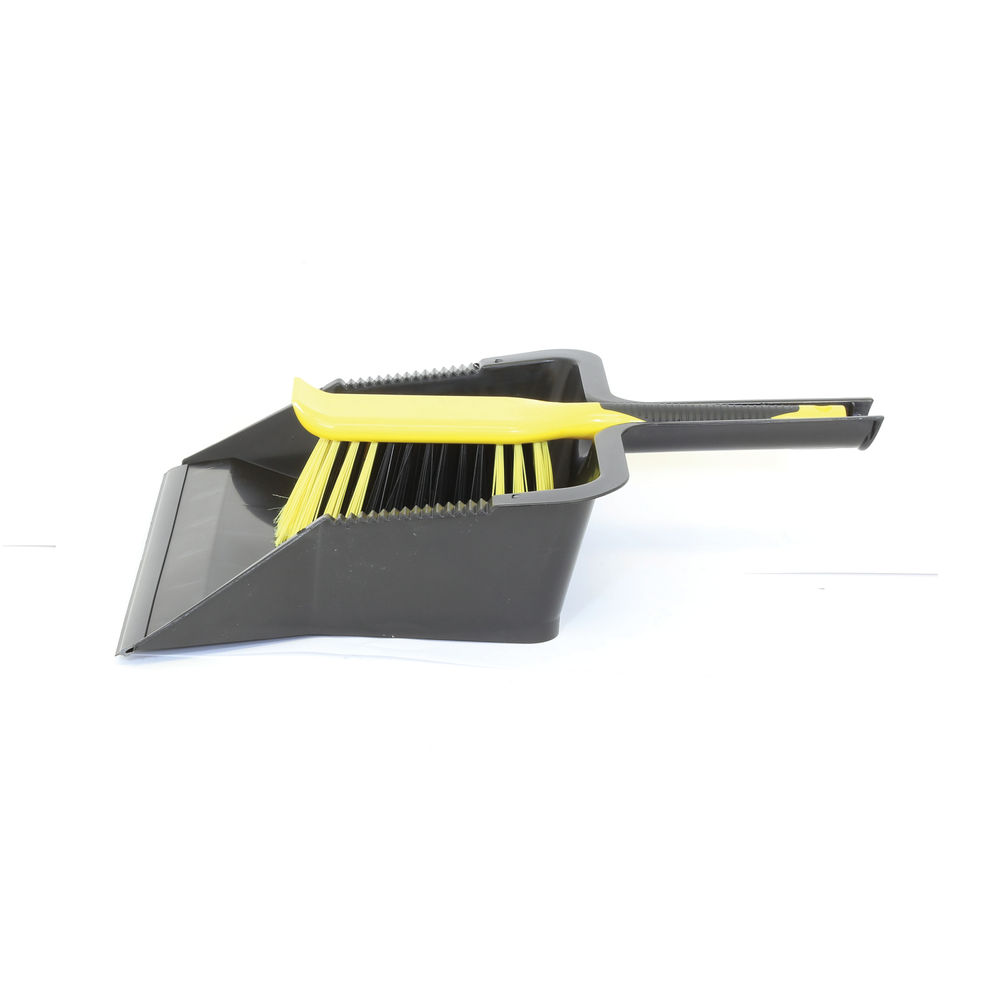 Bulldozer Dustpan and Brush Set