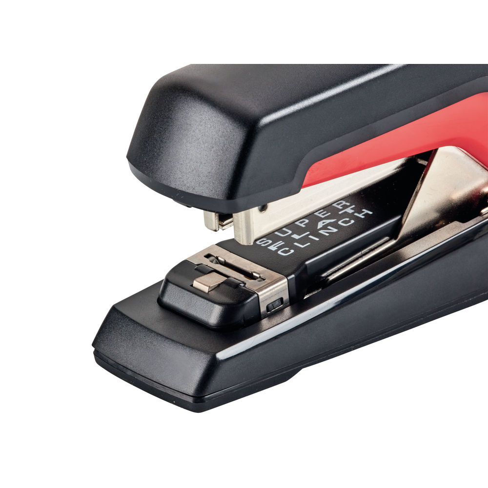 Rexel OmniPress Full Strip S060 Stapler Black/Red