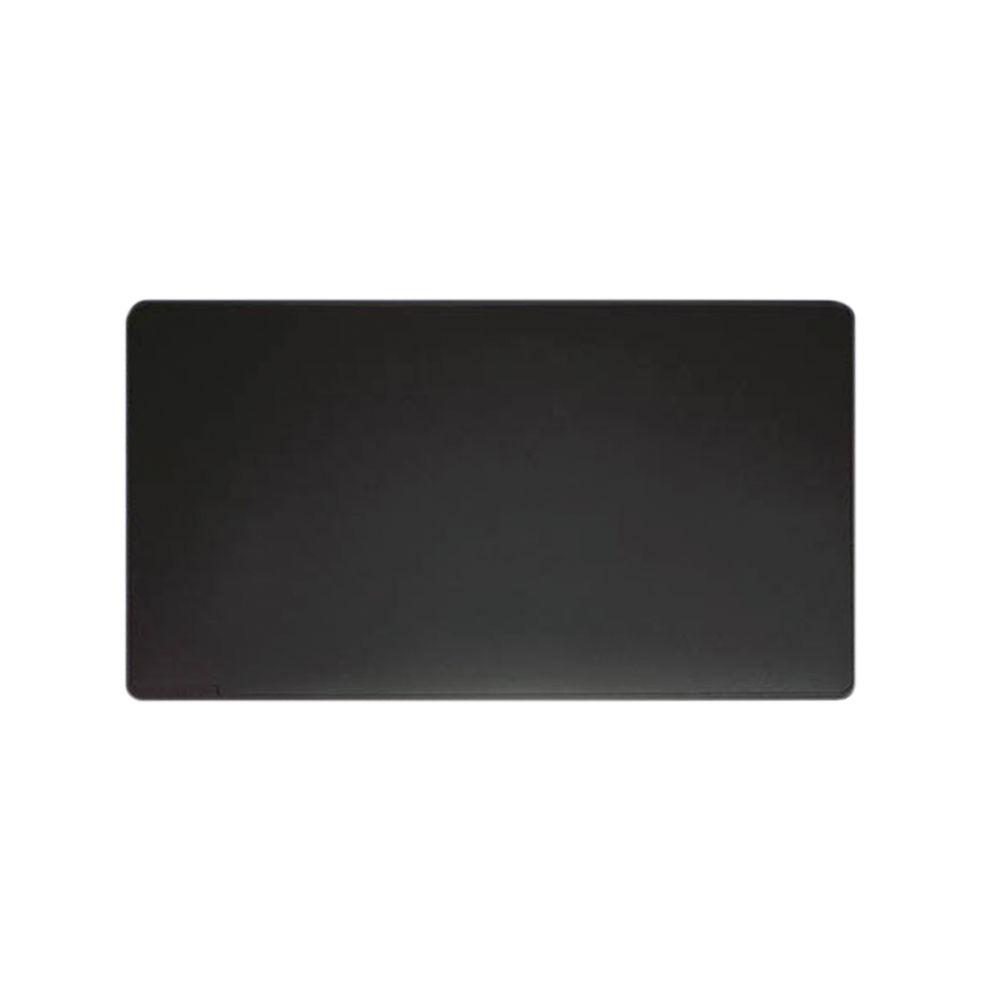 Durable 52 X 65cm Plain Black Desk Mat 7103 01