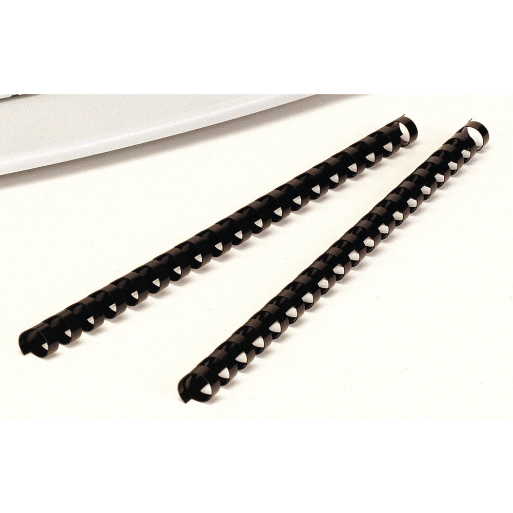 Fellowes A4 Black 19mm Binding Combs (Pack of 100)