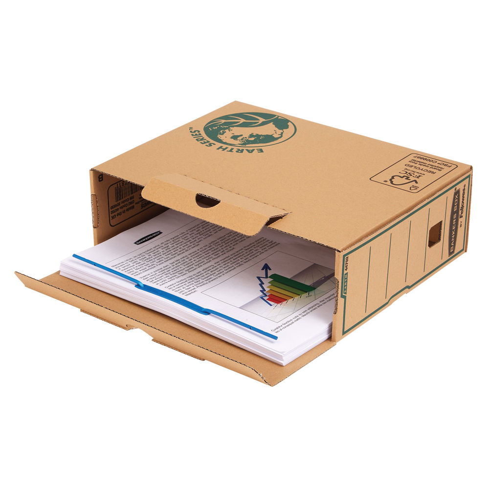 Fellowes Scatole Archivio Fellowes Bankers Box Earth File