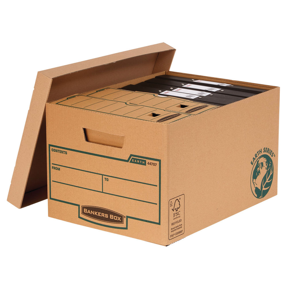 Fellowes Bankers Box Earth Series Storage Box (Pack of 10)