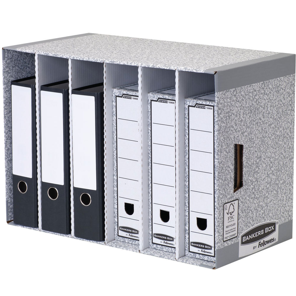 Bankers Box System File 6 Compartment Store Module