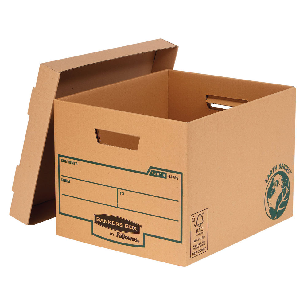 Bankers Box Earth Series Heavy Duty Storage Box (Pack of 10)