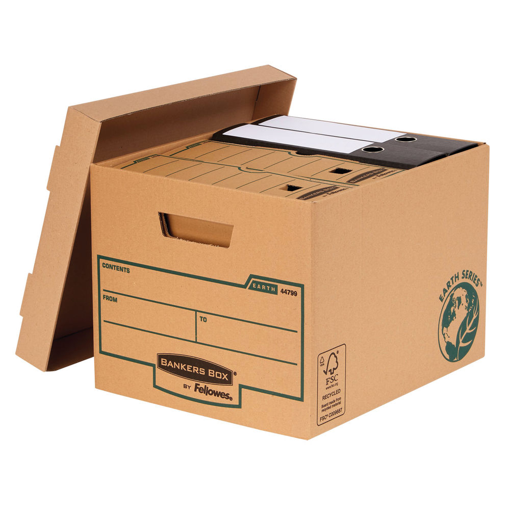 Bankers Box Earth Series Heavy Duty Storage Box (Pack of 10)