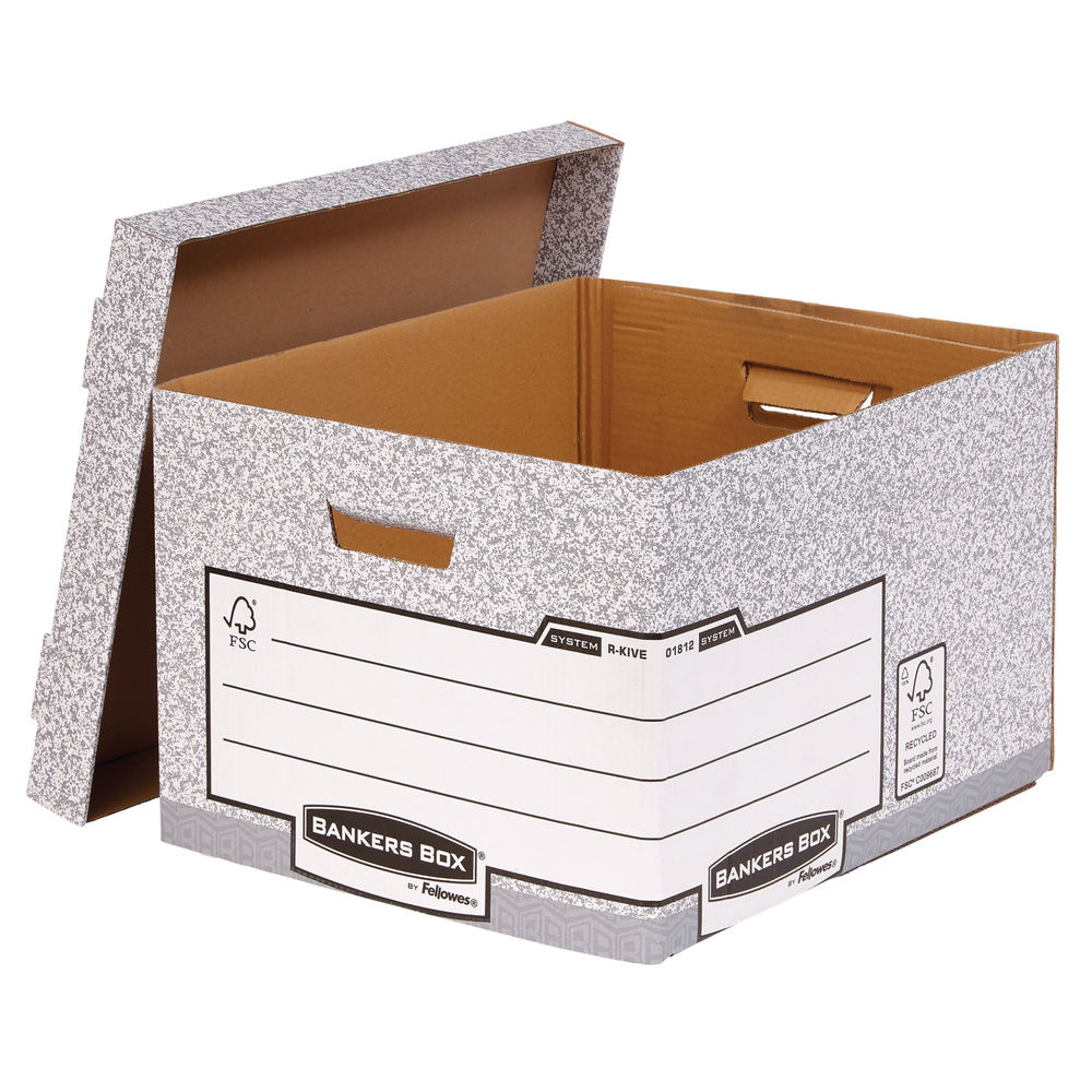 Bankers Box Large Heavy Duty Storage Box (Pack of 10)