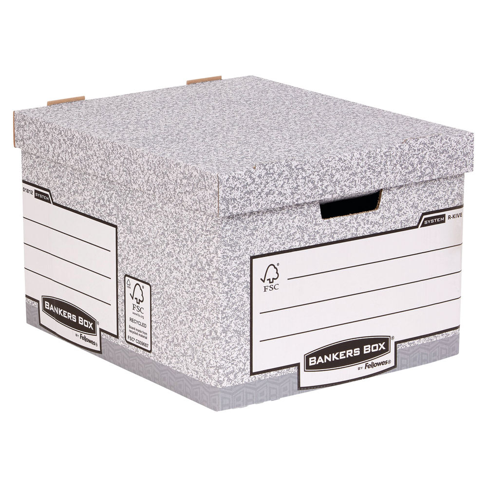 Bankers Box Large Heavy Duty Storage Box (Pack of 10)
