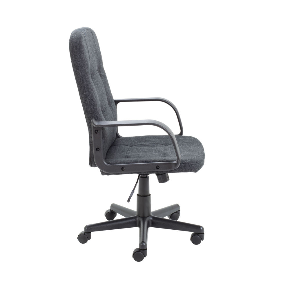 Jemini Jack 2 Charcoal Fabric Executive Office Chair