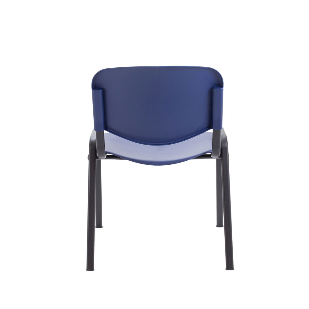 Jemini Blue Polypropylene Multipurpose Stacking Chair