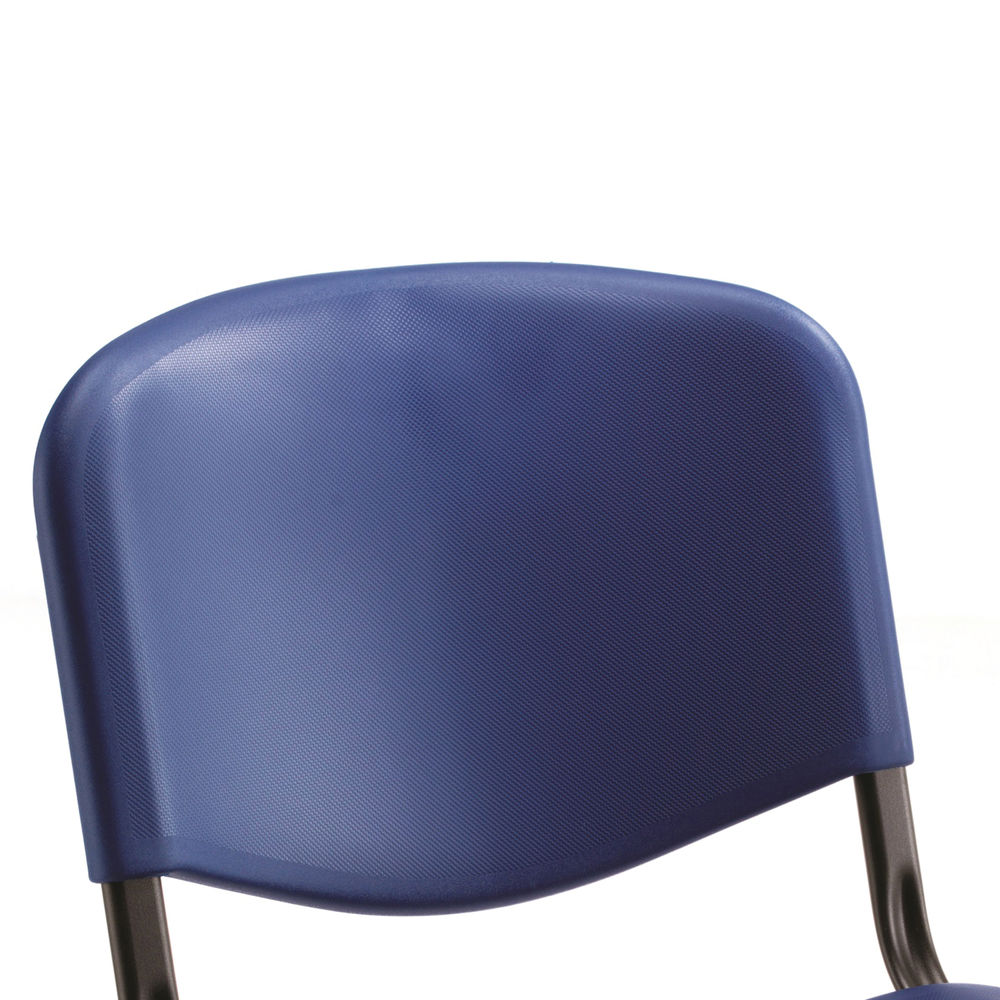 Jemini Blue Polypropylene Multipurpose Stacking Chair