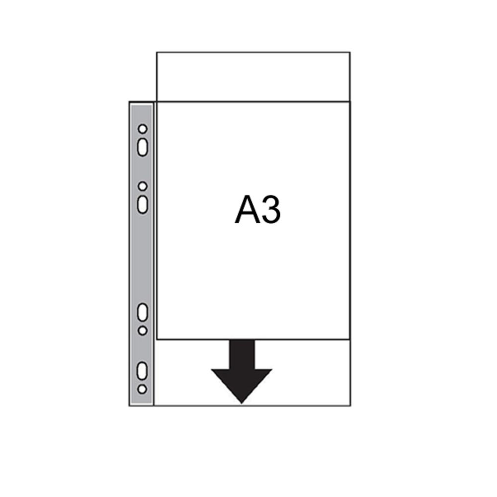 Esselte A3 Portrait Presentation Pocket (Pack of 10)