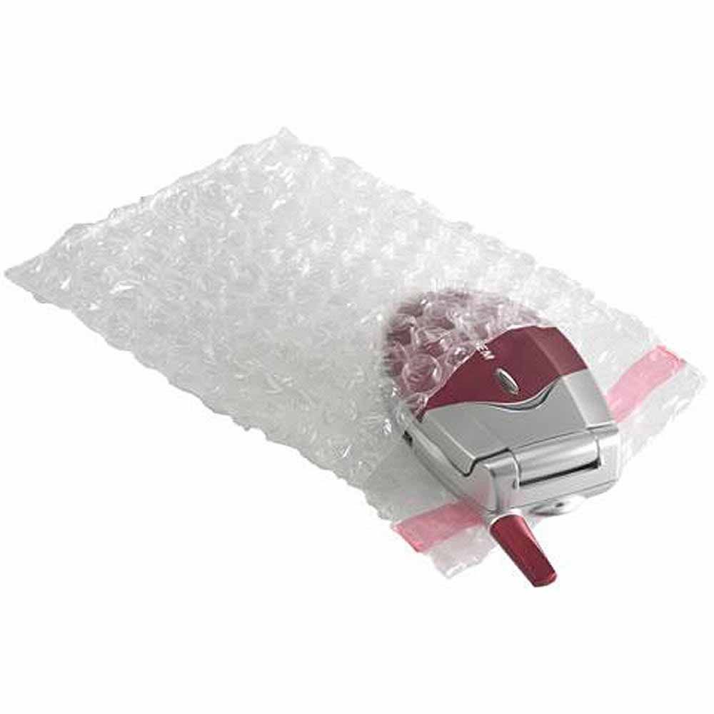 Jiffy Clear Bubble Wrap Film Bags, 230 x 280 x 40mm (Pack of 300)