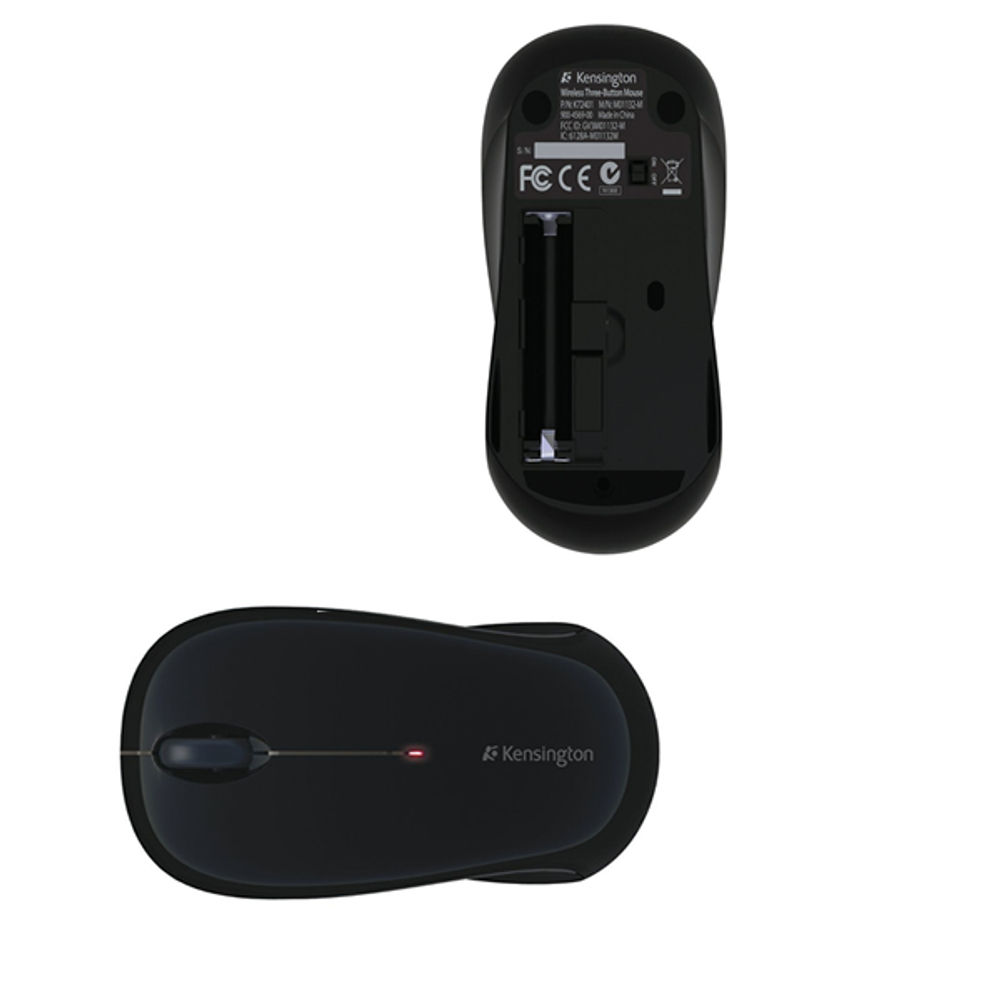 Kensington ValuMouse Three-Button Wireless Mouse