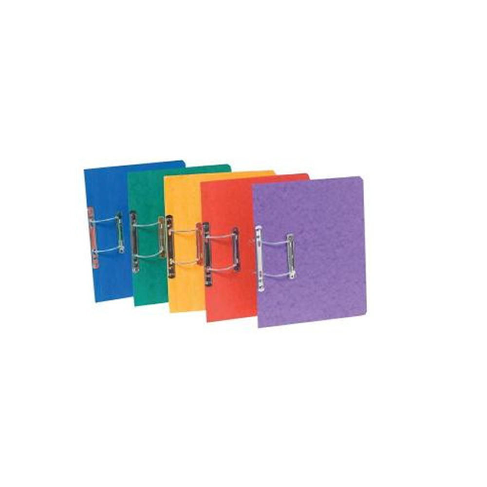 Exacompta Europa Spiral Files A4 Assorted (Pack of 25)