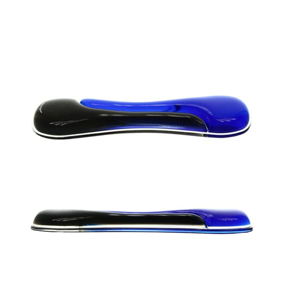 Kensington Black/Blue Gel Wave Wrist Rest