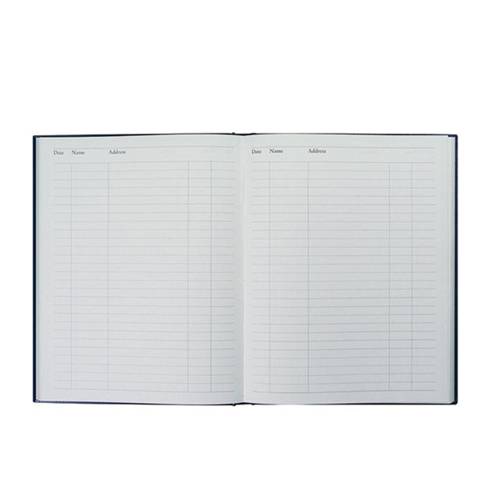 Collins Leathergrain Visitors Book