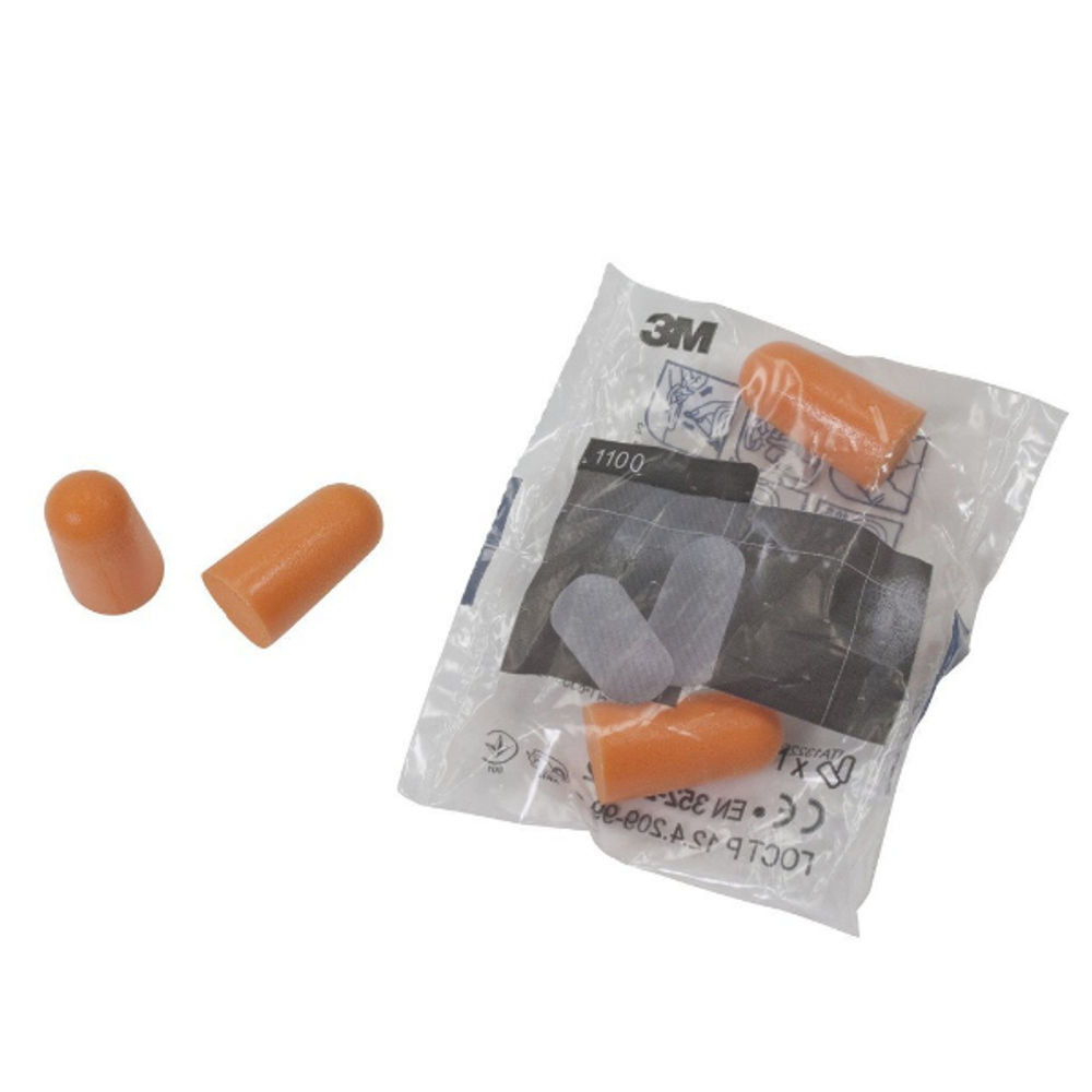 3M Orange Uncorded Ear Plugs (Pack of 200)