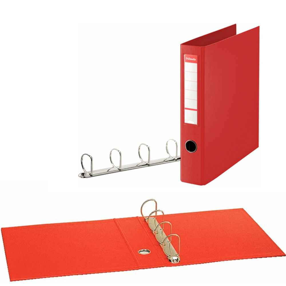 811510, Esselte Red A4 Lever Arch Ring Binder