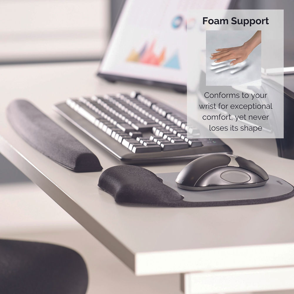 Fellowes Memory Foam Mouse Mat