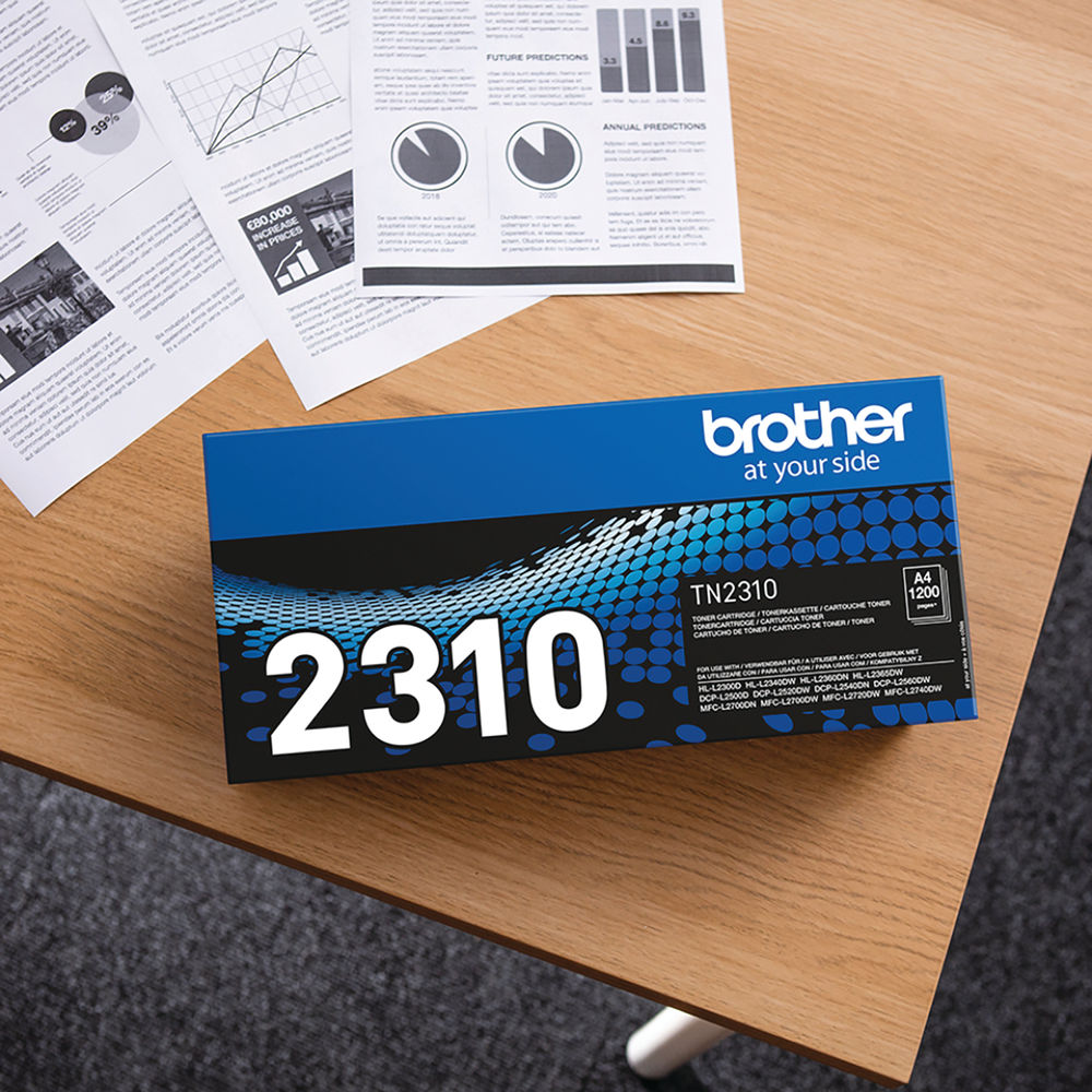 Brother TN2310 Black Toner Cartridge - TN2310