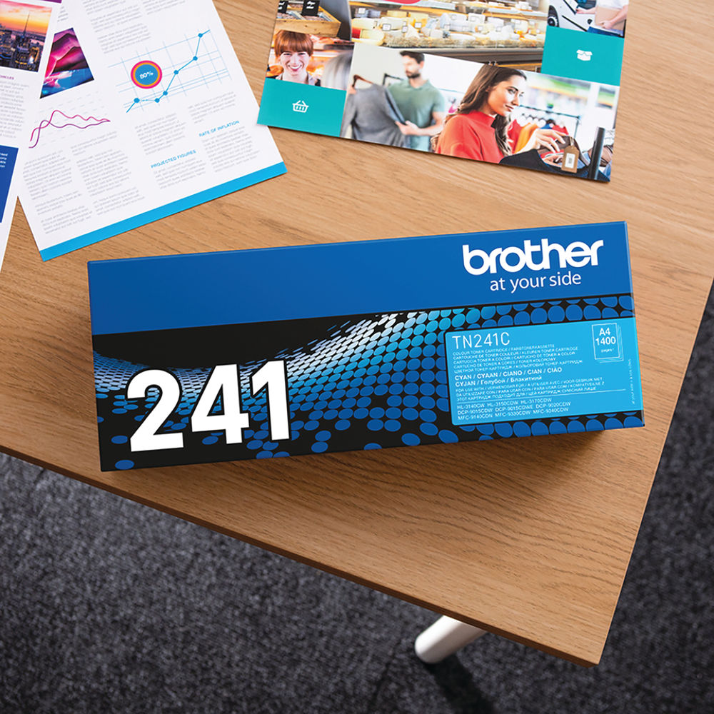 Brother TN241C Cyan Toner Cartridge - TN241C