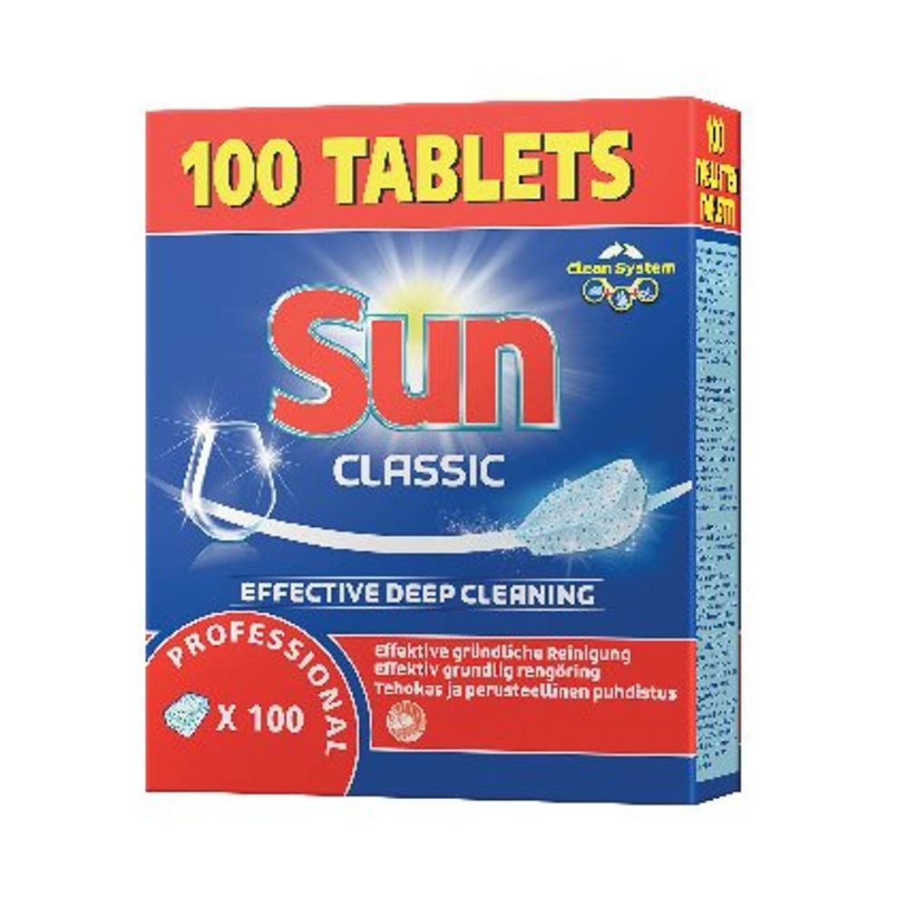 5ad71de8e71e1e4e4f18aad129bfeeb5.eps Readable?product Name=Sun Professional Dishwasher Tablets (Pack Of 100) 7515207 