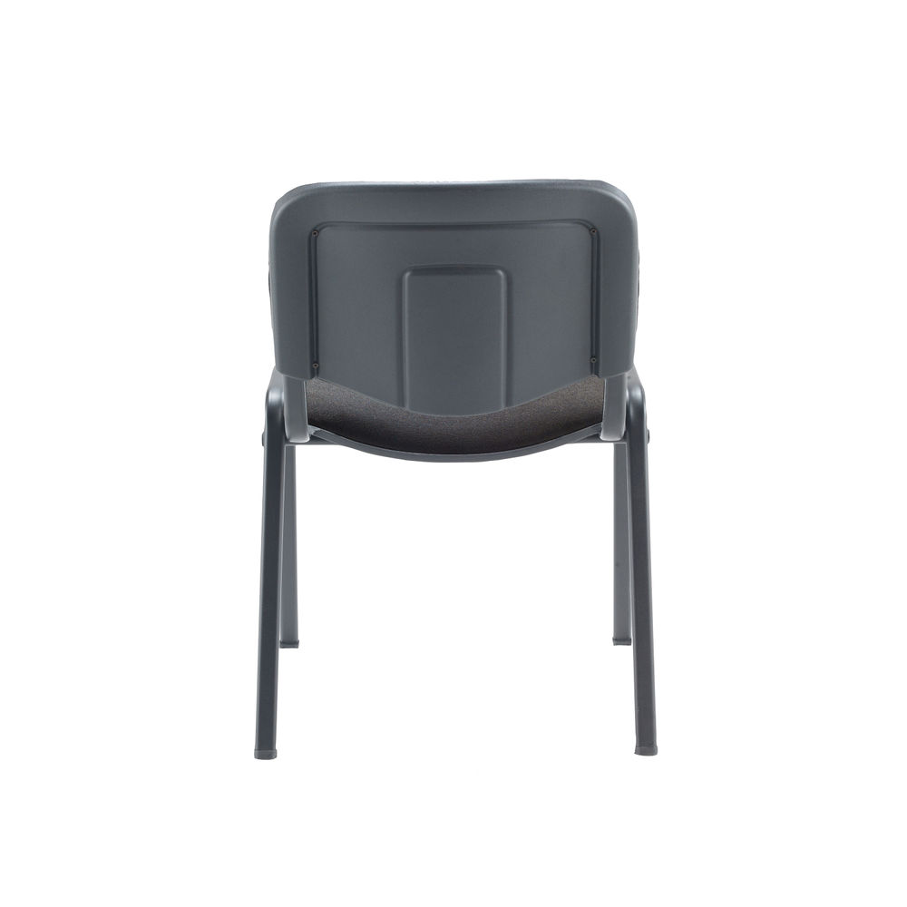 Jemini Ultra Charcoal/Black Multipurpose Stacking Chair