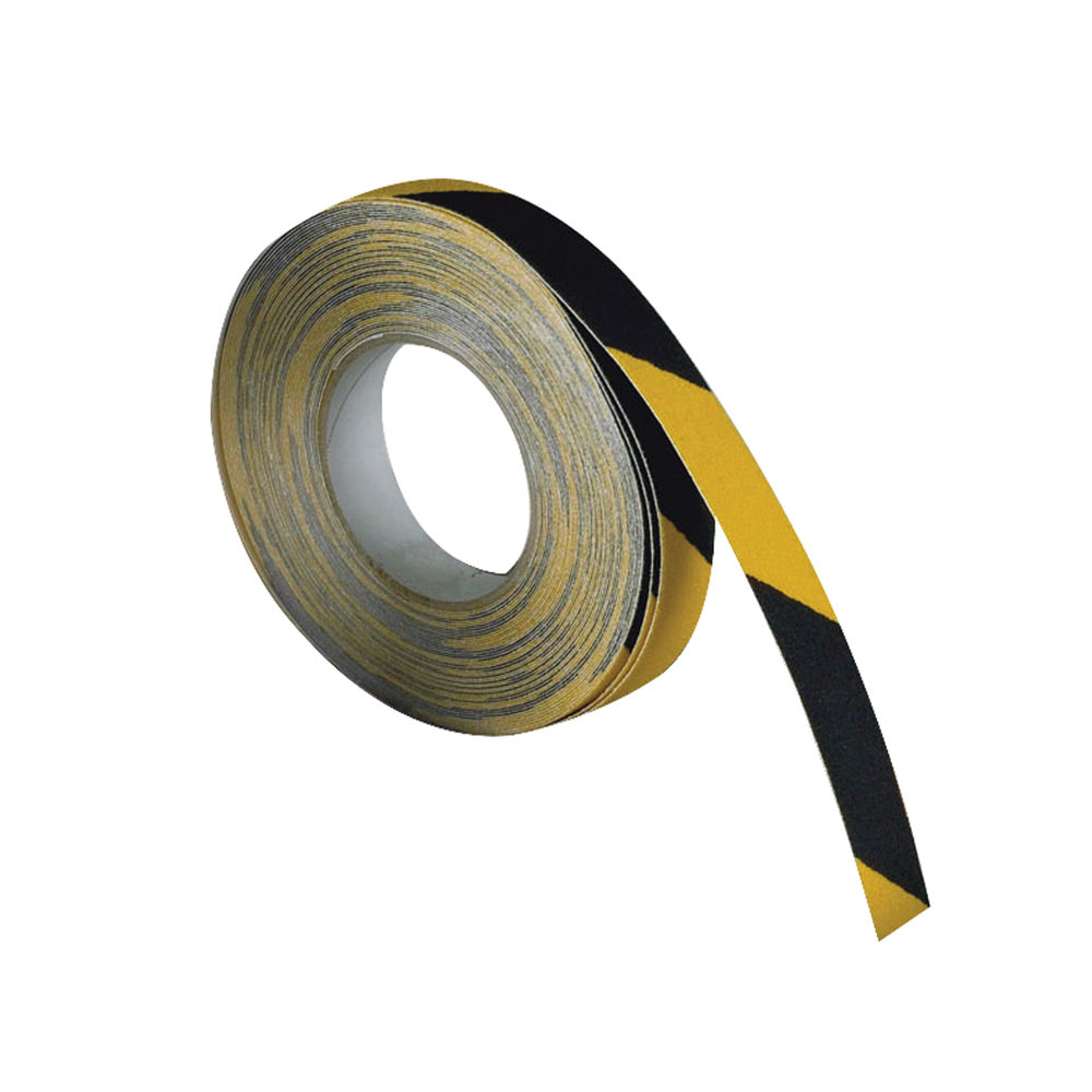 VFM Black /Yellow Self-Adhesive Anti-Slip Tape 50mmx18.3m 317720