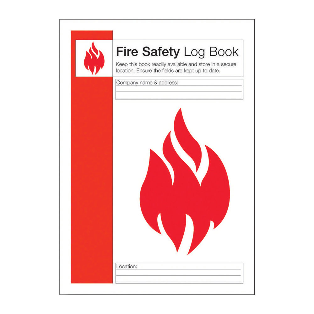 Fire Safety Log Record Book (Aides compliance with fire safety standards) IVGSFLB