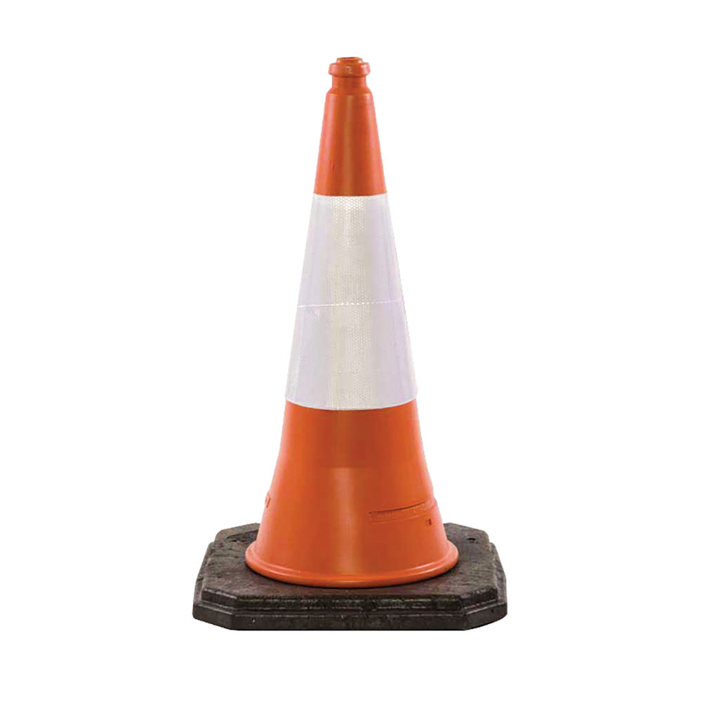 Sand Weighted Cone 500mm Red/White JAA049-220-600